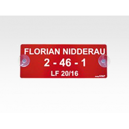 Fahrzeugidentschilder