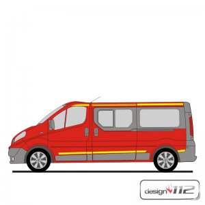 Konturmarkierungssatz Renault Trafic / Opel Vivaro
