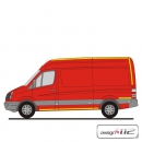 Konturmarkierungssatz Volkswagen Crafter / Mercedes Benz...
