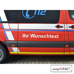 Magnetschild "Wunschtext", retroreflektierend,...