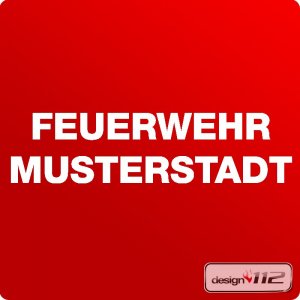 Schriftzug T�rbeschriftung - Beschriftungsfolie