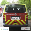 Verklebungssatz Warnmarkierung Volkswagen T5 