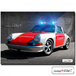 design112 Poster - ResTarga - Showcar, Porsche 911 Targa...