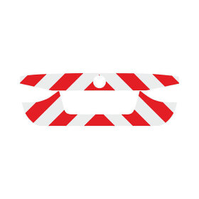 BMW X1 E84, 2009/10 - 2015/05 | Heck-Warnmarkierungssatz