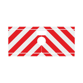 VW Amarok, 2010/03 - 2020/05 | Heck-Warnmarkierungssatz