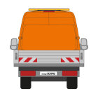 MB Sprinter, Pritschenaufbau, 2013/09 - 2018/05 | Warnmarkierungssatz