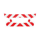 MB GLE W166, 2015/08 - 2018/10 | Heck-Warnmarkierungssatz