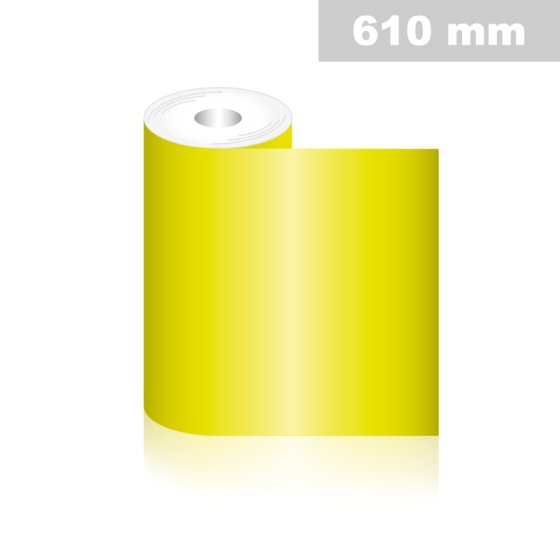 Reflektierende Folie Oralite VC612 Flexibright, Fluor Lime, 610 mm 1 m Rolle