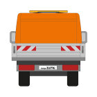 Fiat Ducato/Peugeot Boxer/Citroen Jumper, Pritschenaufbau, 2014/06 - | Warnmarkierungssatz