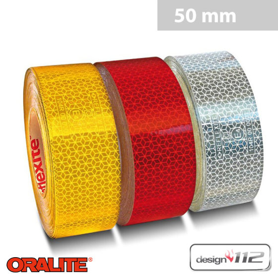 Contour markings Reflexite VC 104+ red 50 m