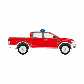 Ford Ranger, 2016/02 - 2022/10, DIN-Plus | Fl&auml;chen-Folierungssatz