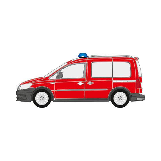 VW Caddy, 2015/06 - 2020/09 , DIN-Plus | Flächen-Folierungssatz