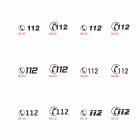 Schriftzug Hörer 112 | Retroreflektierende Folie gem. ECE104R | ORALITE | 5600E | 010 | weiß | N1-02 | 450 x 150 mm
