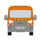 Ford (e-)Transit, flatbed, 2019/08 - | warning marking kit
