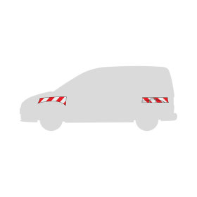 Fiat Doblo, 2015/02 - 2022/05 | Warnmarkierungssatz