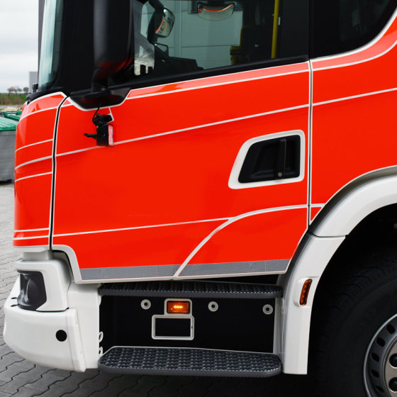 Schutzfolien Set f&uuml;r Fahrzeugeinstiege | Scania L360