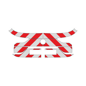 VW Golf 8, Variant, 2019/12 - | Heck-Warnmarkierungssatz