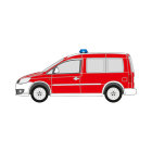 VW Caddy, 2011/06 - 2015/05 , DIN-Plus | Fl&auml;chen-Folierungssatz