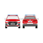 Audi Q5, FY, 2020/09 - , DIN-Plus | Flächen-Folierungssatz