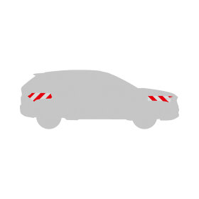 Hyundai Tucson, 2020/12 - 2024/05 | Warnmarkierungssatz