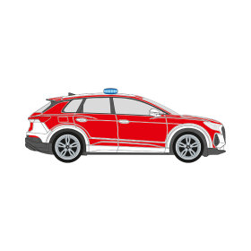 Audi Q4, F4, 2021/03 - , DIN-Plus | Flächen-Folierungssatz