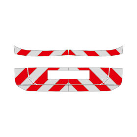 VW Tiguan III, 2024/03 - | Heck-Warnmarkierungssatz