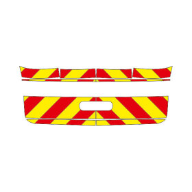 VW ID.7 Tourer, 2024/06 - | Heck-Warnmarkierungssatz