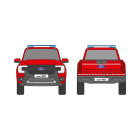 Konturmarkierungssatz Gaps (90 x 30 mm), Ford Ranger, 2023/03 -  | Seiten & Heck |