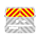 VW Neuer Transporter T7, Hecktüren, Erweiterung Kasten, 2025/01 - | Heck-Warnmarkierungssatz