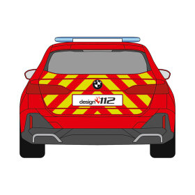 BMW 5er G61, Touring, 2024/05 - | Heck-Warnmarkierungssatz