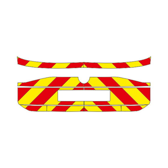 VW Tayron, 2025/03 - | Heck-Warnmarkierungssatz