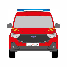 Ford Tourneo Connect, 2025/07 - | Front-Warnmarkierungssatz