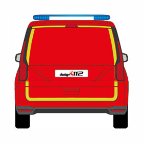 Konturmarkierungssatz Ford Tourneo Connect, Heckklappe,...