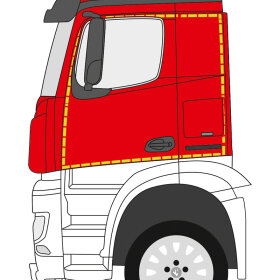 MB Arocs, 2013/01 - | Konturmarkierungssatz...