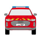 Audi Q5, GU, 2025/02 - | Front-Warnmarkierungssatz