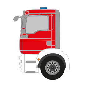 MAN TGM, Fahrerhaus kurz, 2005 - 2008, DIN-Plus |...
